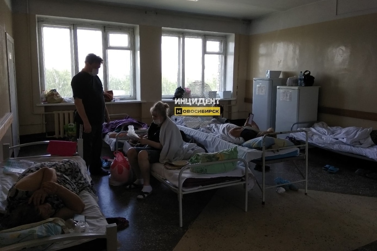 Ковидный госпиталь 11 в Новосибирске