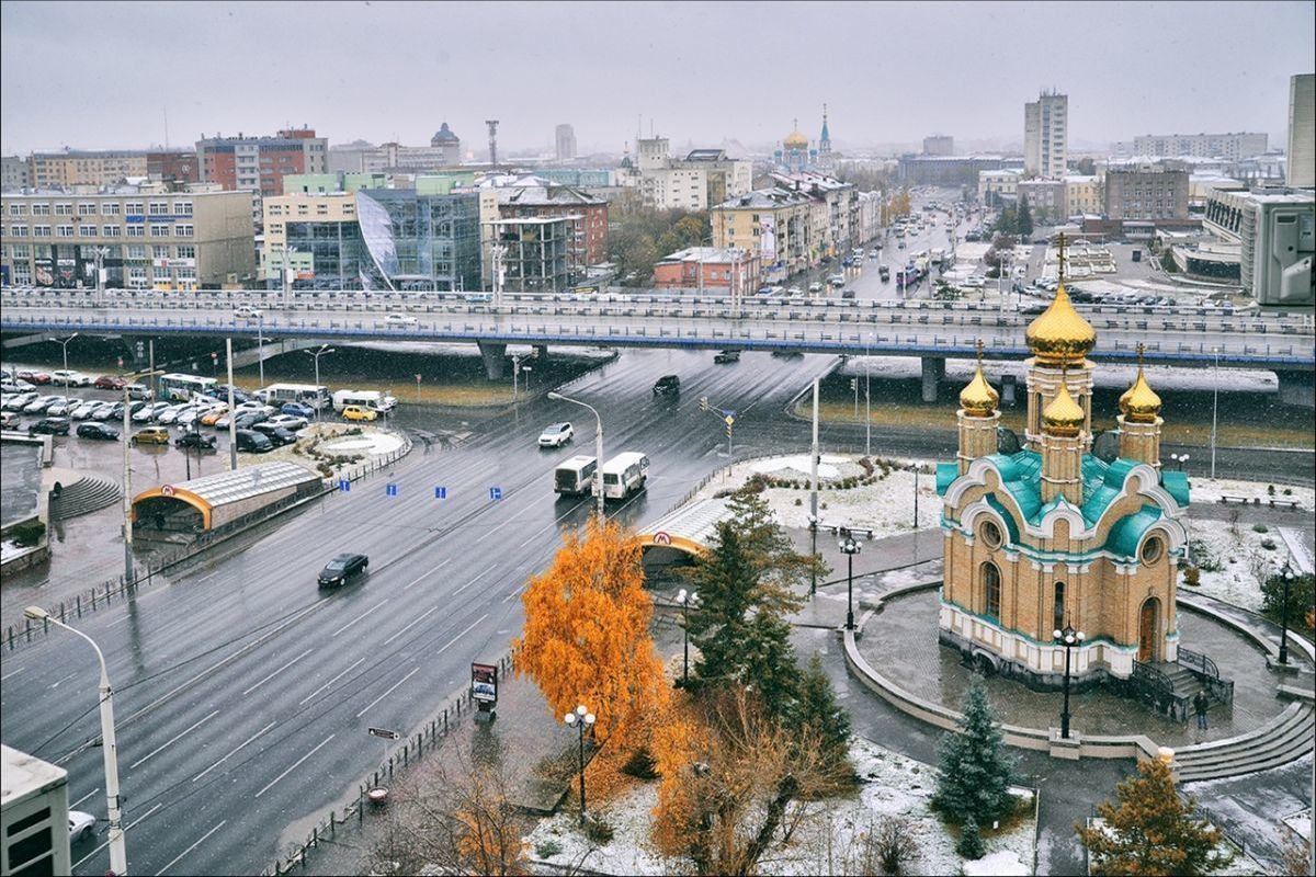 Омск современные здания