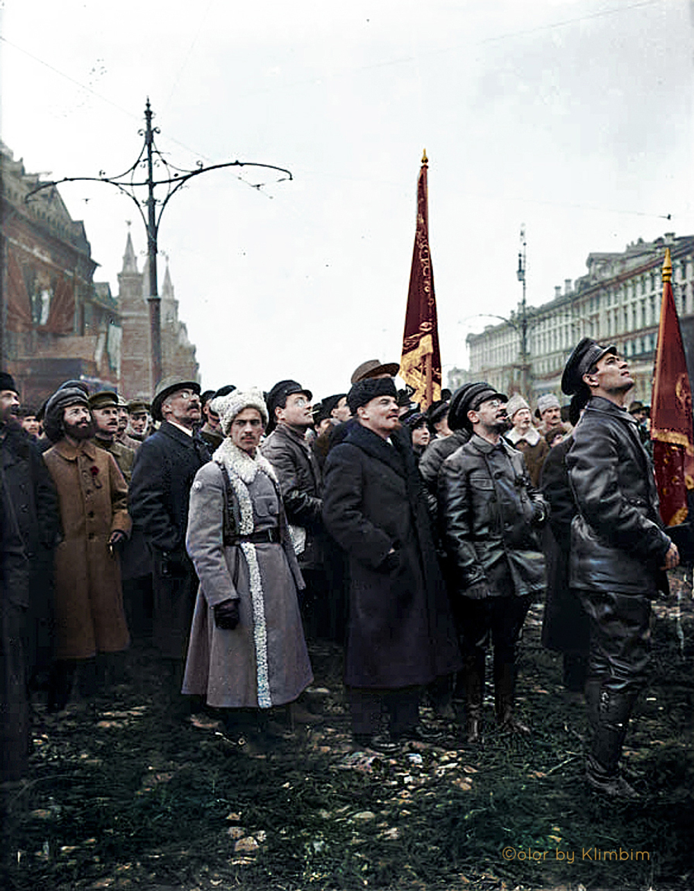 Владимир Ленин в Москве 1917