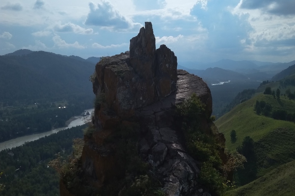 Чертов палец горный где находится карта алтай