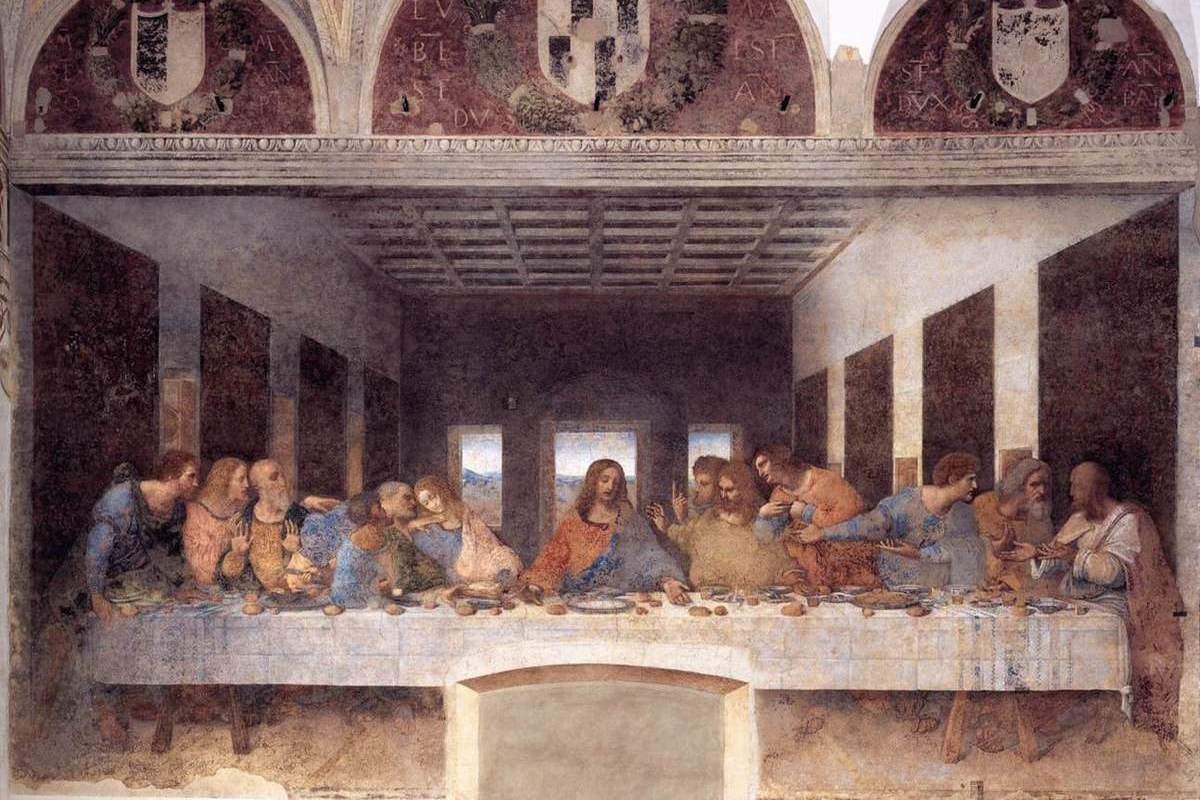 Названы шесть загадок на шедевре Леонардо Да Винчи “Тайная вечеря”