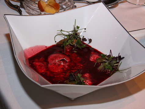 Молекулярная кухня борщ