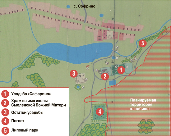 Софрино парк отель карта территории