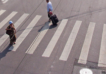 В Зеленограде пройдет эксперимент по подсветке пешеходных переходов