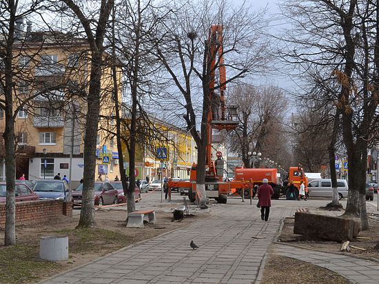 В центре Твери началась реконструкция знаменитого бульвара