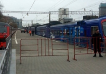 На Павелецком вокзале электричка врезалась в тупик