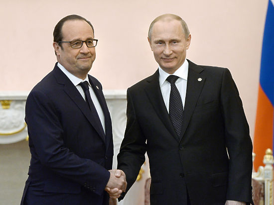 На встрече Владимира Путина и Франсуа Оланда в Армении решение опять не принято