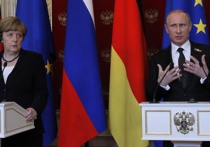 Меркель на переговорах с Путиным потребовала восстановить территориальную целостность Украины