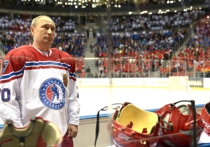 Хоккейный матч в Сочи превратился в гимн игроку Путину