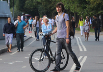 Москвичи поедут на работу на велосипедах