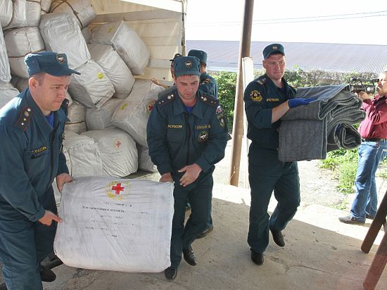 На полуостров доставили из Китая «гуманитарку»  для  жителей ДНР и ЛНР 