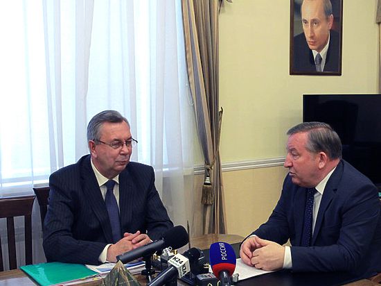 Павел Нестеров предоставил губернатору региона отчет о работе за 2014 год