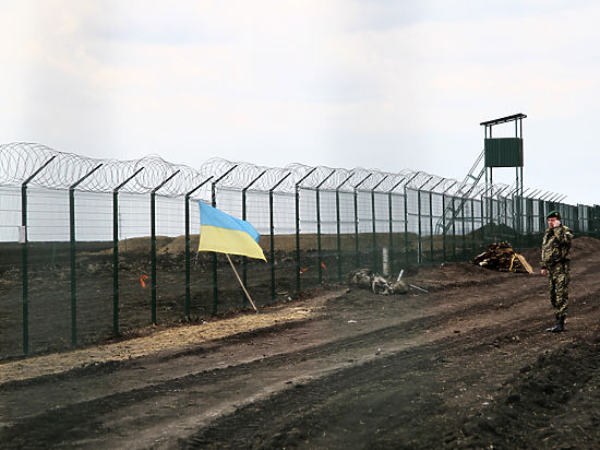 Часть границы с украинской стороны контролируют ополченцы