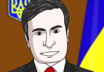 "Повод поржать": в России вышел мультфильм о назначении Саакашвили