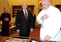 Кремль: Путин приедет в Италию по просьбе Папы