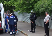 Погоня в центре Москвы: оперативники расстреляли Mercedes с бандитами
