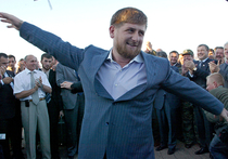 Горец Кадыров показал, как далеко может забросить баранью ногу