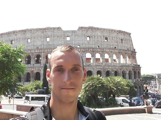 Калининградец съездил в Рим на велосипеде за 12 дней