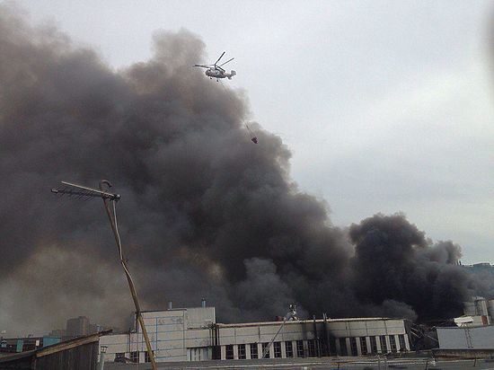 «Все мы видели, какой столб дыма поднялся над территорией завода»