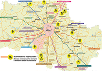 В Подмосковье заработала интерактивная карта  с почти сотней маршрутов для миллионов велотуристов
