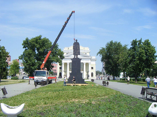 Работы по сооружению монумента начнутся уже в конце недели