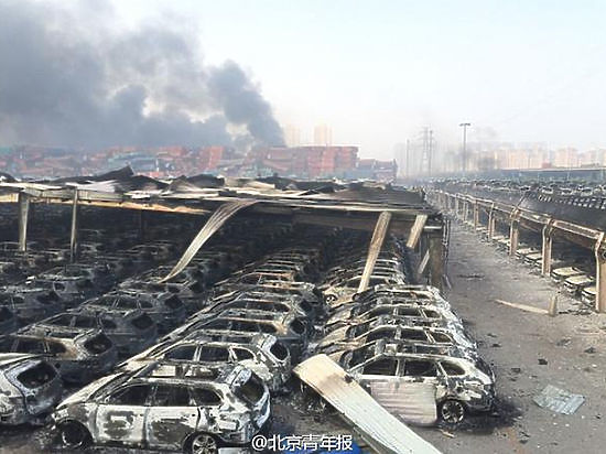 Число жертв взрыва в Китае возросло до 112 человек, еще 95 пропали без вести