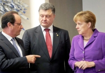 "Нормандская тройка": почему Олланд, Меркель и Порошенко встретились без Путина