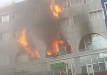 Пожар на рынке в Королеве: загорелся телевизор, а вспыхнули шторы