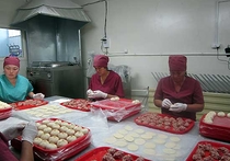 Закаменский мясокомбинат впервые  в Бурятии начал производство блочного мяса