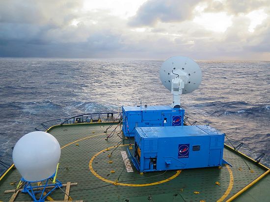 Первый мобильный измерительный пункт, установленный на ледоколе «Адмирал Макаров», станет отслеживать корабли и спутники