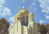 Уникальные купола нового храма в Красногорске в праздники будут излучать разноцветный свет