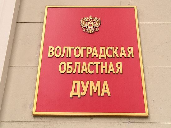 Депутаты Волгоградской облдумы намерены ужесточить антикоррупционное законодательство  РФ