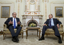 На встрече с Путиным по Сирии Нетаньяху очень волновался