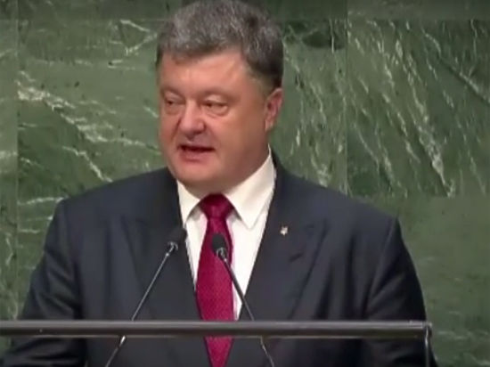 Украинский президент также выступил за ограничение права вето в СБ ООН
