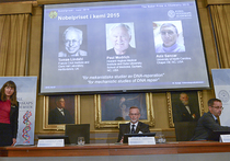 Нобелевская премия по химии присуждена за восстановление ДНК