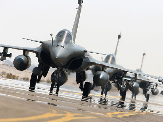 Французские самолёты нанесли удар по ИГ