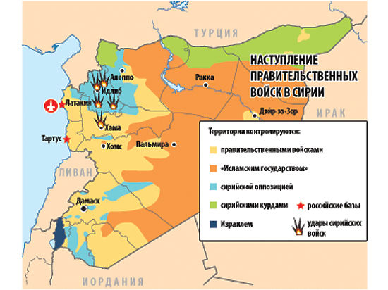 Сирийская армия начала широкомасштабное наступление
