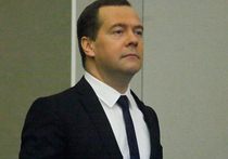 Путин наградил Медведева орденом "За заслуги перед Отечеством"