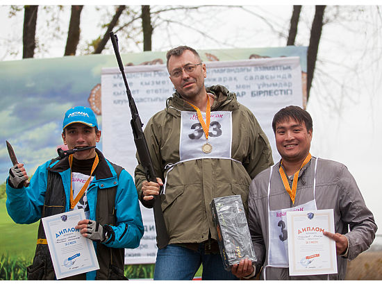 Трое представителей «МК в Казахстане» взяли призовые места в конкурсе по стендовой стрельбе