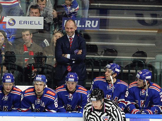 С новым главным тренером питерские хоккеисты выиграли три матча из четырех