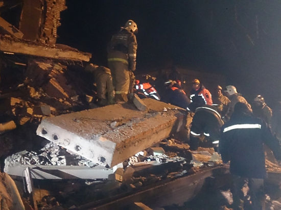 МЧС России ликвидирует последствия взрыва в Хабаровском крае