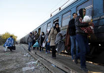 Россияне участвуют в решении миграционного кризиса на Балканах