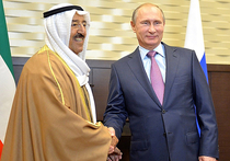 Во вторник к Владимиру Путину в Сочи пожаловал эмир Кувейта