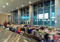 Администрация аэропорта «Домодедово» посетовала на то, что многие пассажиры, экстренно вернувшиеся из Египта, не приезжают за своим багажом