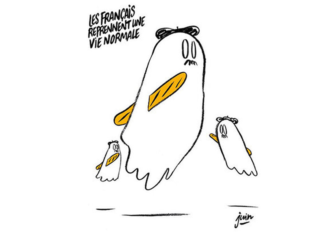 Charlie Hebdo: все карикатуры о терактах в Париже 
