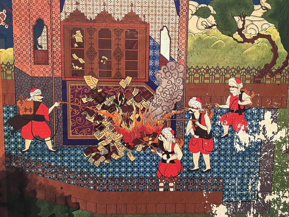 Герои Роулинг, Толкиена, Достоевского и Кафки в образах османской миниатюры