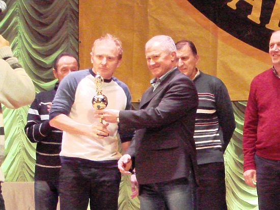 В Новомосковске наградили призеров областных соревнований 2015 года