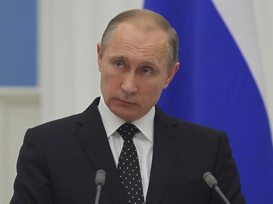 Владимир Путин выступил в Большом Кремлевском дворце