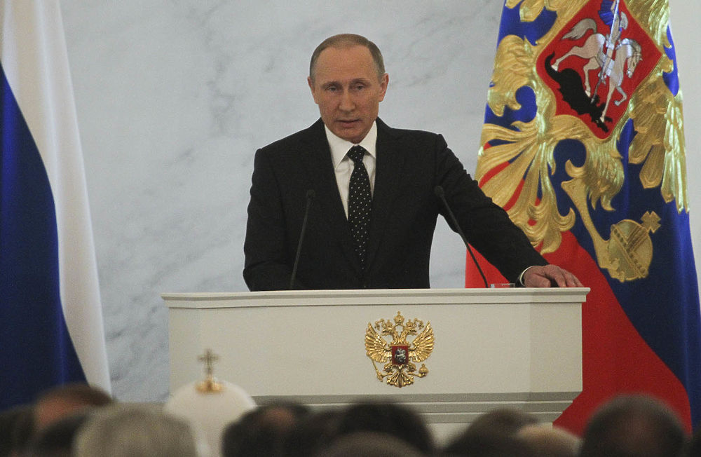 Выступление Путина с ежегодным посланием Федеральному собранию: неофициальные моменты 