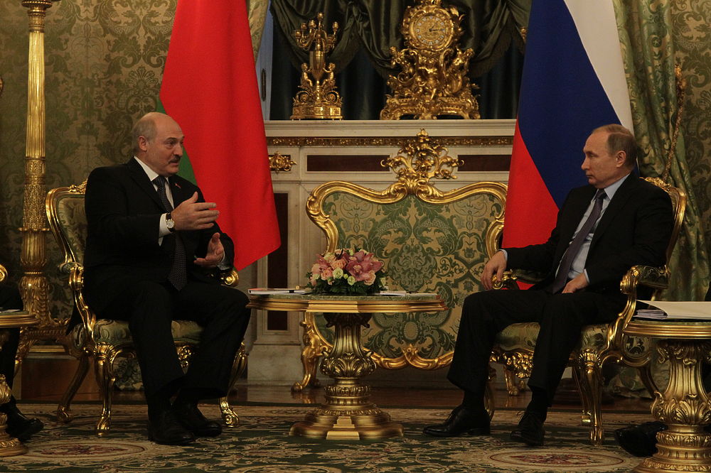 Путин обрадовался приезду Лукашенко в Кремль